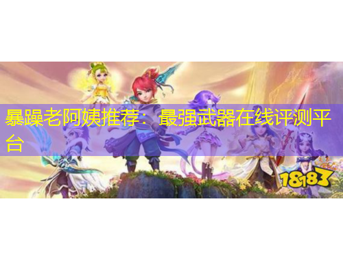 暴躁老阿姨推薦：最強(qiáng)武器在線評測平臺