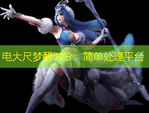電大尺夢(mèng)醒時(shí)分：簡(jiǎn)單處理平臺(tái)