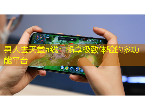 男人去天堂a線：暢享極致體驗(yàn)的多功能平臺(tái)