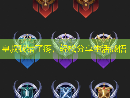 皇叔我錯了疼，輕松分享生活感悟