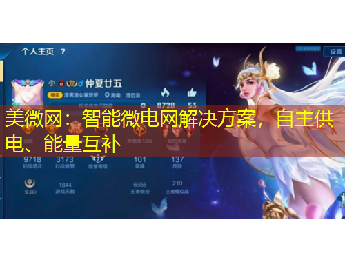 美微網(wǎng)：智能微電網(wǎng)解決方案，自主供電、能量互補(bǔ)