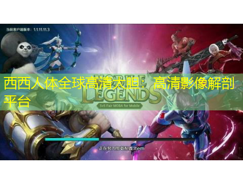 西西人體全球高清太膽：高清影像解剖平臺