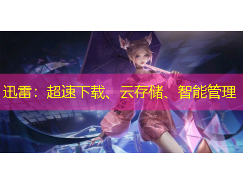 迅雷：超速下載、云存儲、智能管理